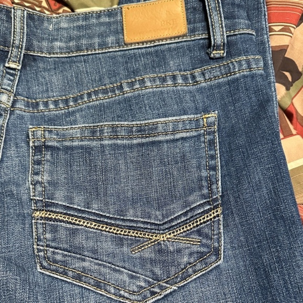 128.  BKE Women’s Blue Ankle Jeans